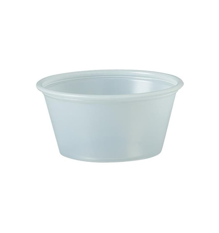 Copo para Molhos PS Trans. 60ml Ø6,6cm (2500 Uds) Copo para Molhos PS Trans. 60ml Ø6,6cm (2500 Uds)
