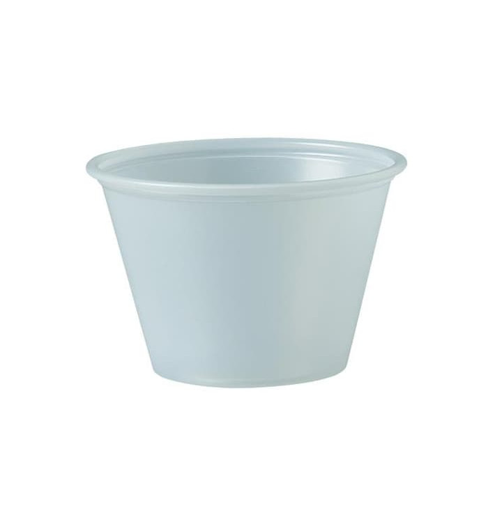 Copo para Molhos PS Trans. 75ml Ø6,6cm (2500 Uds) Copo para Molhos PS Trans. 75ml Ø6,6cm (2500 Uds)