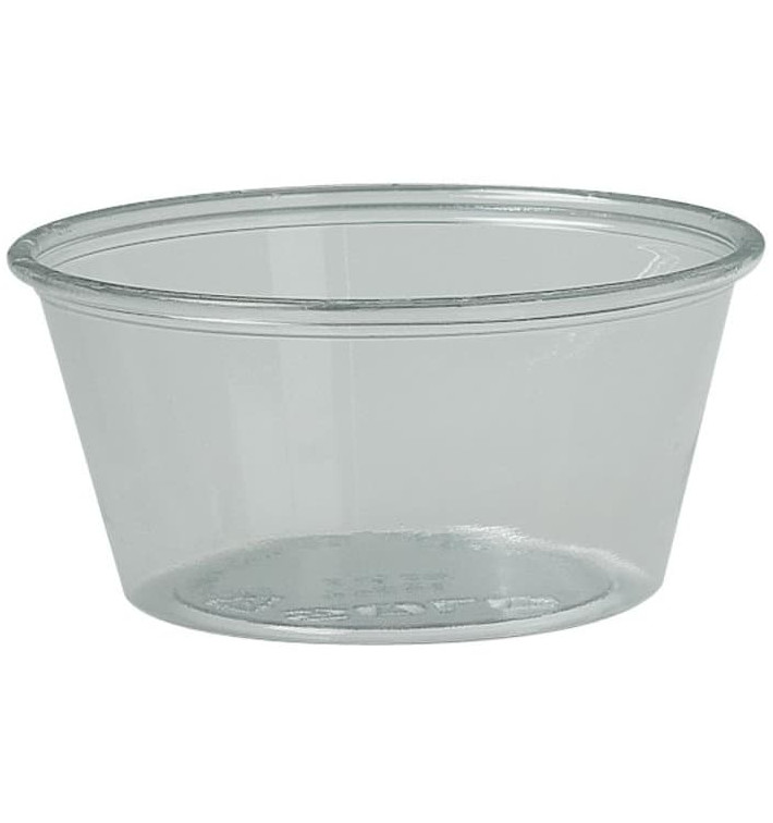 Copo para Molhos rPET Cristal 100ml Ø7,3cm (2500 Uds) Copo para Molhos rPET Cristal 100ml Ø7,3cm (2500 Uds)