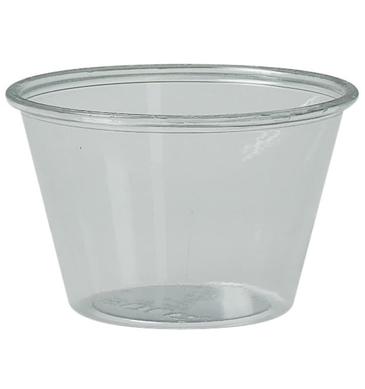 Copo para Molhos rPET Cristal 120ml Ø7,3cm (250 Uds) Copo para Molhos rPET Cristal 120ml Ø7,3cm (250 Uds)