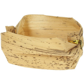 Mini basket de Bambu Degustaçâo 3,8x5,8x3,8cm (25 Uds)
