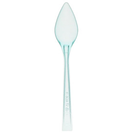 Colher Degustação Mini "Charme" Water Green 100 mm (2400 Uds)