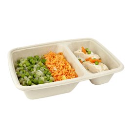 Embalagem Cana-de-açúcar 2C 800ml 230x165x50mm (75 Uds)