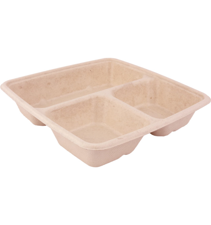 Embalagem Cana-de-açúcar 3C 900ml 230x230x40mm (75 Uds) Embalagem Cana-de-açúcar 3C 900ml 230x230x40mm (75 Uds)