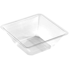 Tigela mini de Plastico PET Termosoldaveis 175ml 90x90x40mm (600 Uds)