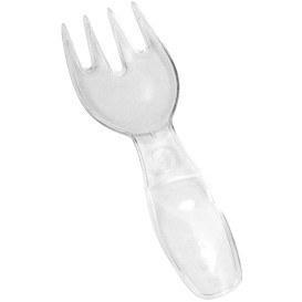 Garfo Degustação Transparente Small 8cm (2000 Unidades)