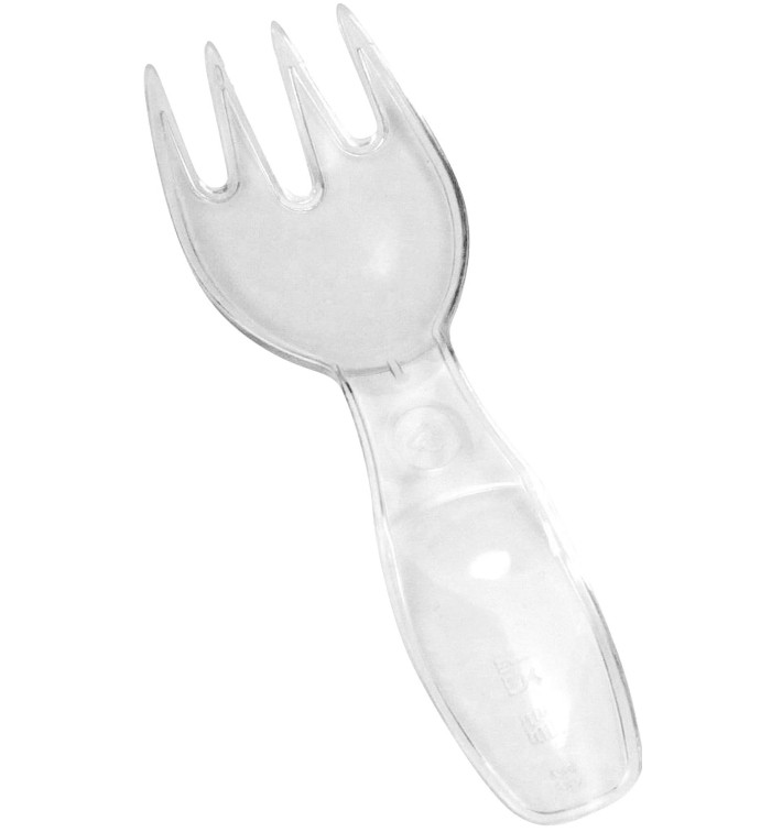 Garfo Degustação Transparente Small 8cm (2000 Unidades) Garfo Degustação Transparente Small 8cm (2000 Unidades)
