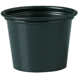Copo para Molhos PP Preto 30ml Ø4,8cm (2500 Uds) 