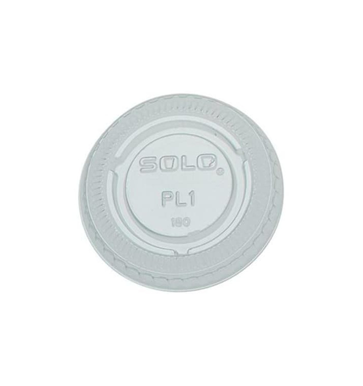 Tampa Plana Fechada PET Cristal Ø4,8cm (2500 Uds) Tampa Plana Fechada PET Cristal Ø4,8cm (2500 Uds)