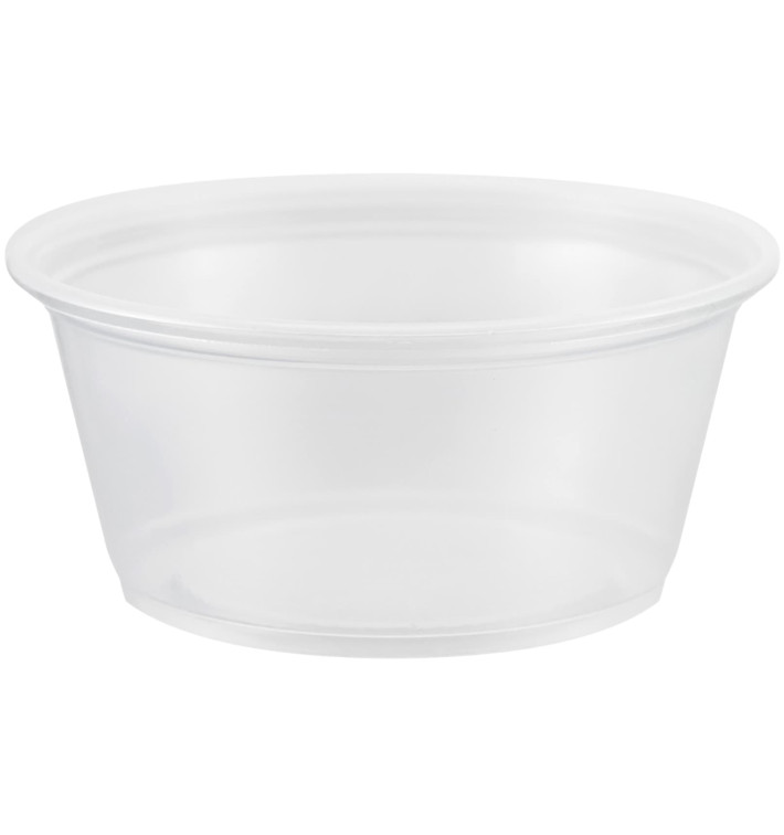 Copo para Molhos PP Trans. 100ml Ø7,3cm (2500 Uds) Copo para Molhos PP Trans. 100ml Ø7,3cm (2500 Uds)