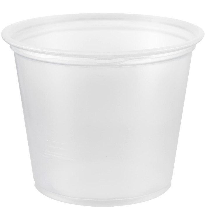 Copo para Molhos PP Trans. 165ml Ø7,3cm (2500 Uds) Copo para Molhos PP Trans. 165ml Ø7,3cm (2500 Uds)