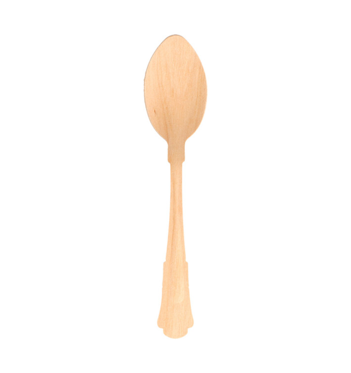Colher de Madeira Classico 200mm (500 Unidades) Colher de Madeira Classico 200mm (500 Unidades)
