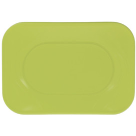 Bandeja Plastico PP "X-Table" Limão 330x230mm (2 Unidades)