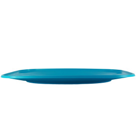 Bandeja Plastico PP "X-Table" Turquesa 330x230mm (60 Unidades)