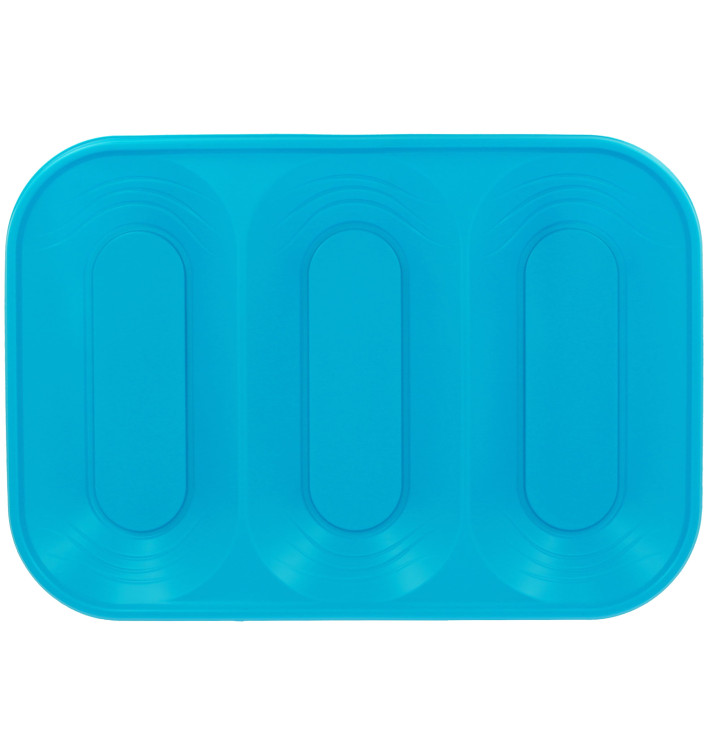Bandeja Plastico PP "X-Table" 3C Turquesa 330x230mm (30 Unidades) Bandeja Plastico PP "X-Table" 3C Turquesa 330x230mm (30 Unidades)