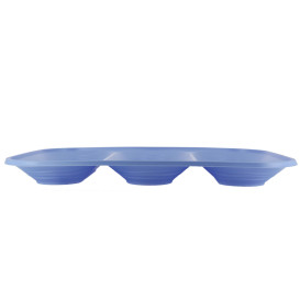 Bandeja Plastico PP "X-Table" 3C Violeta 330x230mm (2 Unidades)