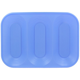 Bandeja Plastico PP "X-Table" 3C Violeta 330x230mm (2 Unidades)