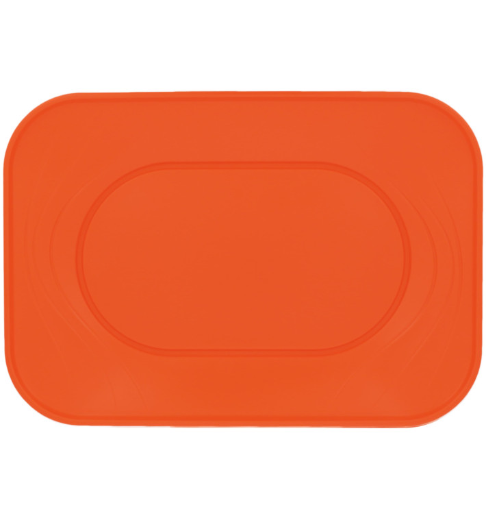 Bandeja Plastico PP "X-Table" Laranja 330x230mm (2 Unidades) Bandeja Plastico PP "X-Table" Laranja 330x230mm (2 Unidades)