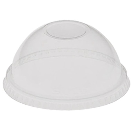 Tampa Cúpula Fechada PET Cristal Ø9,2cm (1000 Uds)