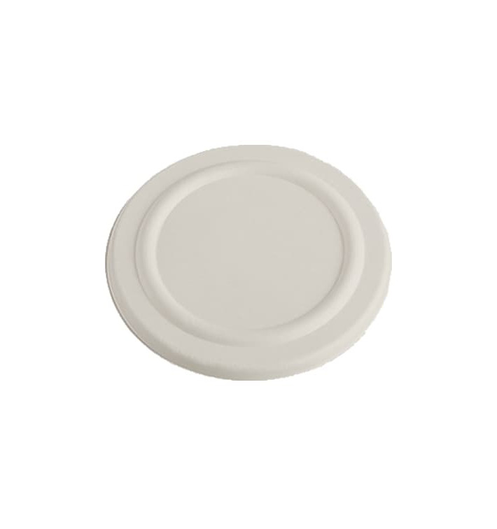 Tampa Bio da Cana-de-açúcar Branco 450ml Ø110mm (50 uds) Tampa Bio da Cana-de-açúcar Branco 450ml Ø110mm (50 uds)