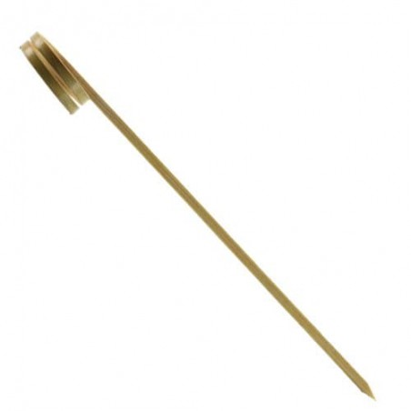 Pick Bambú Espiral 180 mm (10 Unidades)