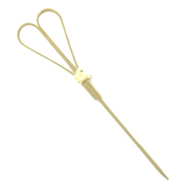 Pick Bambu Decorado coração 150mm (10000 Unidades)