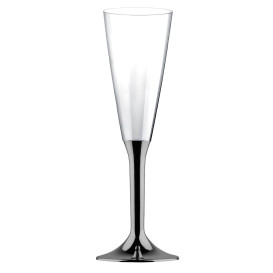 Copo PS Flute Champanhe Niquel Cromo 160ml 2P (20 Uds)