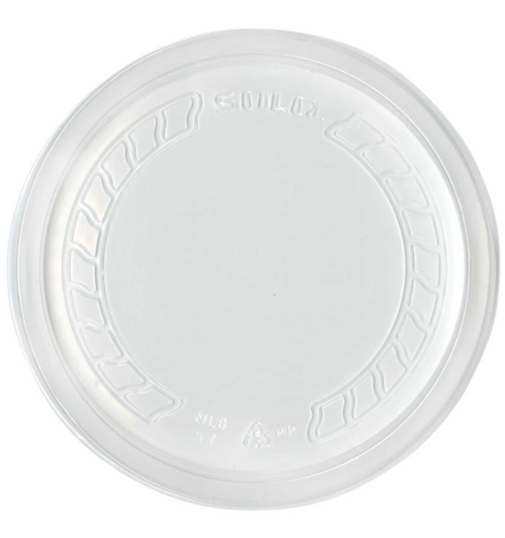 Tampa Plastico PP "Deli" Translúcido Ø120mm (50 Uds) Tampa Plastico PP "Deli" Translúcido Ø120mm (50 Uds)