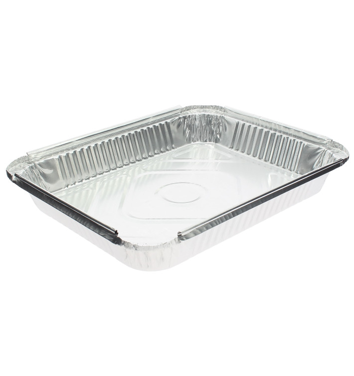 Embalagem de Aluminio 2400ml 325x250x38mm (400 Uds) Embalagem de Aluminio 2400ml 325x250x38mm (400 Uds)