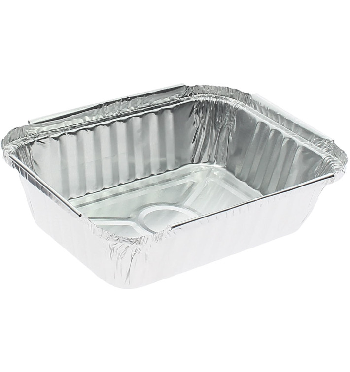 Embalagem de Aluminio 360ml 156x116x35mm (1500 Uds) Embalagem de Aluminio 360ml 156x116x35mm (1500 Uds)