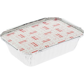 Tampa Forma Aluminio 360ml (500 Unidades)