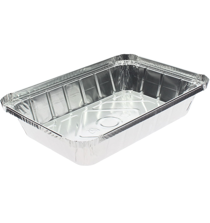 Embalagem de Aluminio 890ml 225x155x36mm (100 Uds) Embalagem de Aluminio 890ml 225x155x36mm (100 Uds)