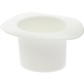 Chapéu Degustação "Hot Form" Branco PP 60ml (24 Uds)