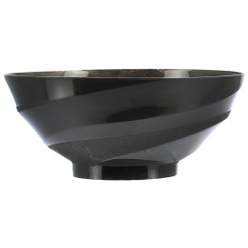 Tigela Degustação de Plástico Preto 150ml (400 Unidades)