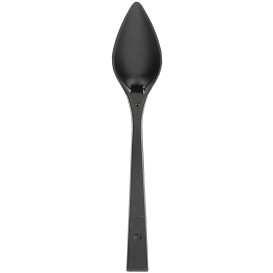 Colher Degustação Mini "Charme" Preto 100 mm (600 Uds)