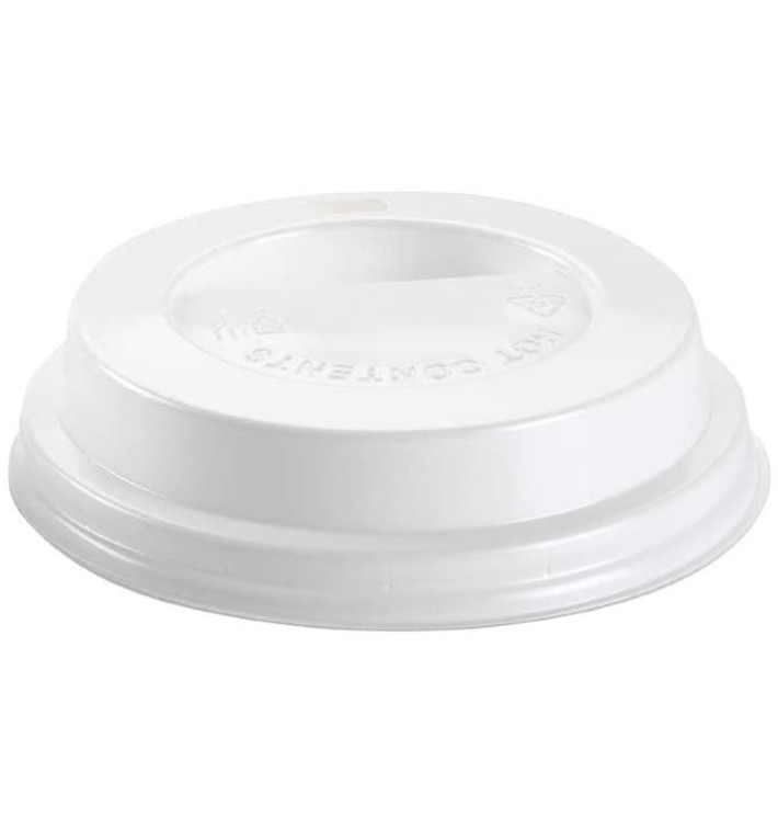 Tampa Perfurada Plástico PS Branco Ø8,0cm (100 Uds) Tampa Perfurada Plástico PS Branco Ø8,0cm (100 Uds)