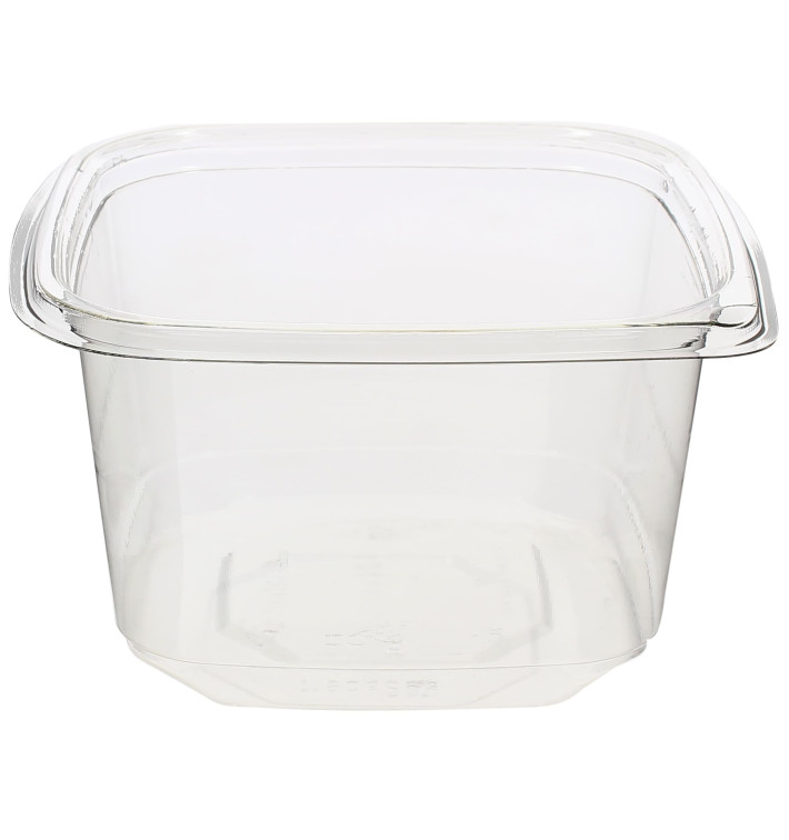 Tigela de Plastico PET 600ml 120x120x70mm (50 Uds) Tigela de Plastico PET 600ml 120x120x70mm (50 Uds)