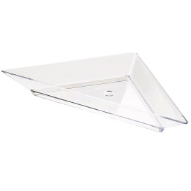 Prato Plastico Triangular Degustação 5x10cm (576 Uds)