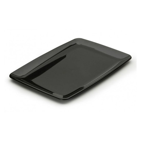 Bandeja PP Rigido Retang. Preto 20x28cm (100 Uds)