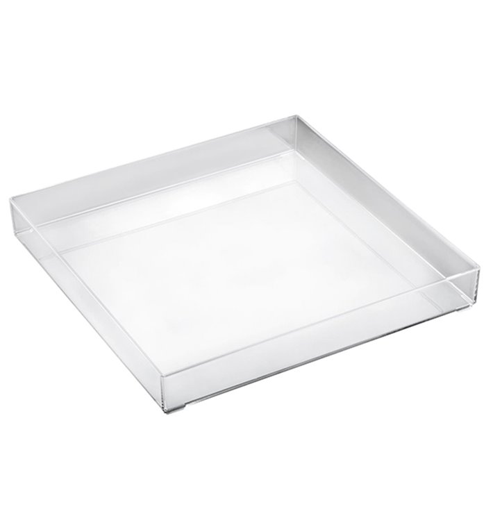 Bandeja Plastico Tray Transp. 30x30cm (9 Unidades) Bandeja Plastico Tray Transp. 30x30cm (9 Unidades)