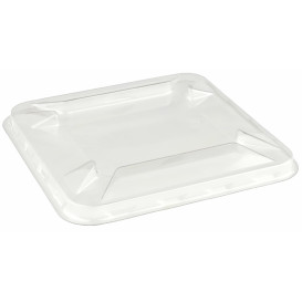 Tampa de Plastico PET para Tigela Mini 90x90mm (50 Uds)