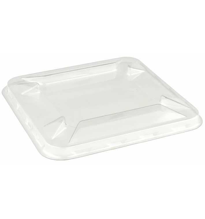 Tampa de Plastico PET para Tigela Mini 90x90mm (300 Uds) Tampa de Plastico PET para Tigela Mini 90x90mm (300 Uds)