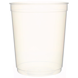 Embalagem Plastico Redondo 1000ml  Ø11,5cm (250 Uds)