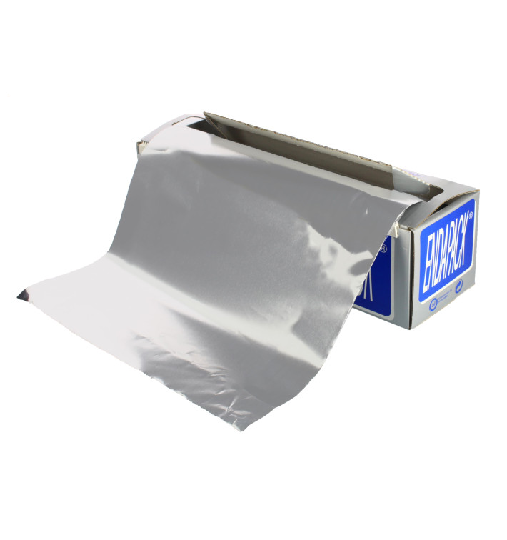 Folha Aluminio 30 cm X 300 metros 13 micras 3Kg (1 Ud) Folha Aluminio 30 cm X 300 metros 13 micras 3Kg (1 Ud)