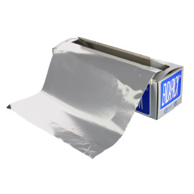 Folha Aluminio 30 cm X 300 metros 13 micras 3Kg (6 Ud)