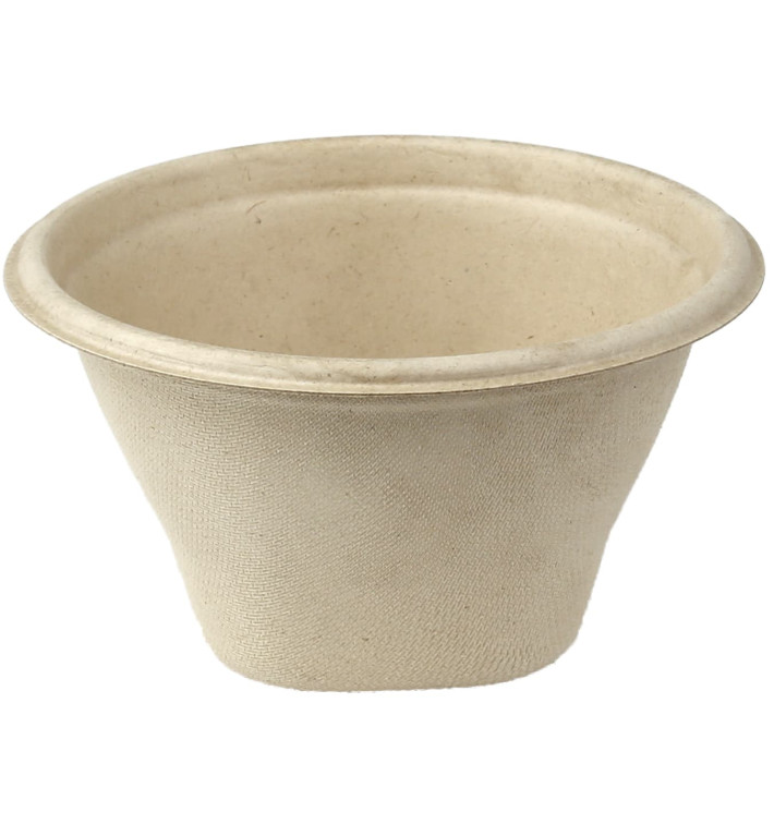 Tigela Cana-de-açúcar 375ml Ø13cm (100 Uds) Tigela Cana-de-açúcar 375ml Ø13cm (100 Uds)