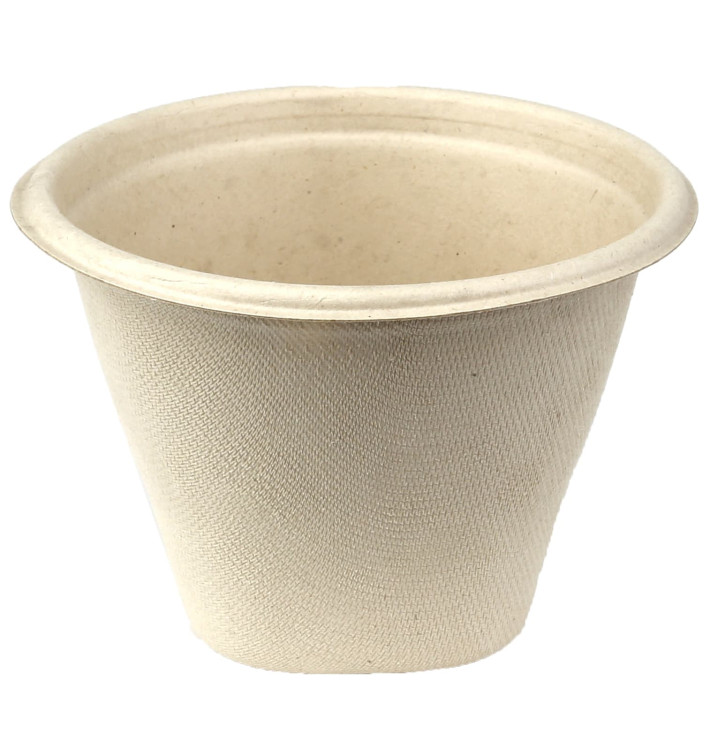 Tigela Cana-de-açúcar 500ml Ø13cm (100 Uds) Tigela Cana-de-açúcar 500ml Ø13cm (100 Uds)