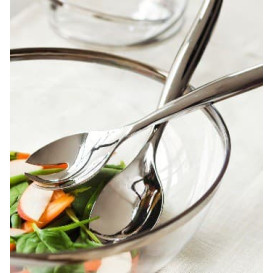 Talheres Plastico Salada 260 mm Prata (5 Uds)