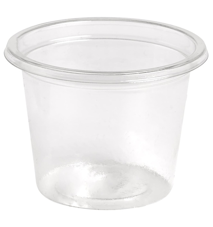 Copo para Molhos rPET Cristal 30ml Ø4,5cm (250 Uds) Copo para Molhos rPET Cristal 30ml Ø4,5cm (250 Uds)