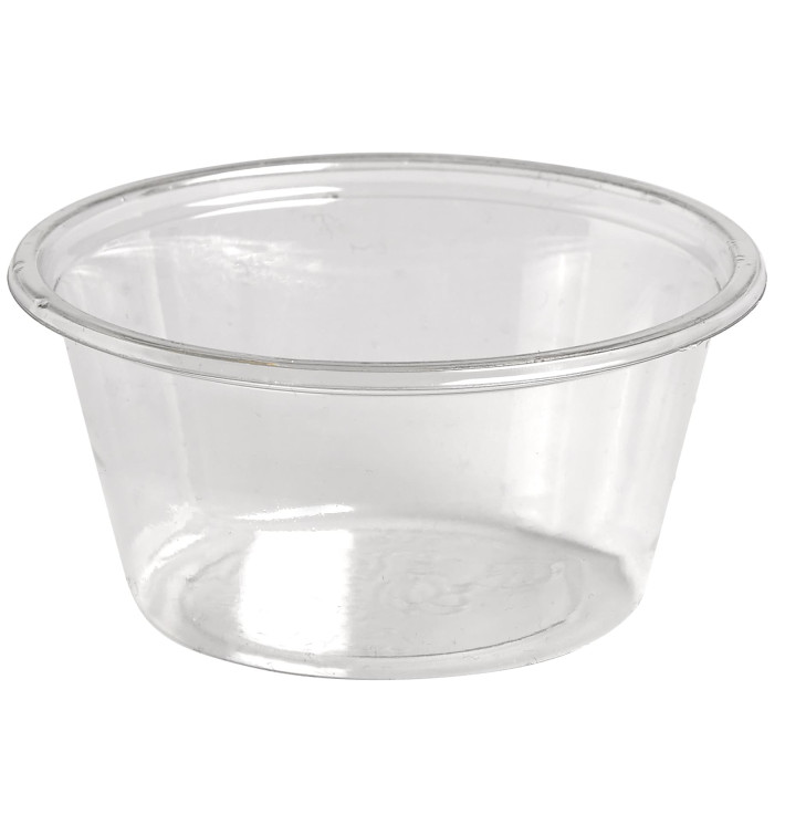 Copo para Molhos rPET Cristal 60ml Ø6,2cm (2500 Uds) Copo para Molhos rPET Cristal 60ml Ø6,2cm (2500 Uds)
